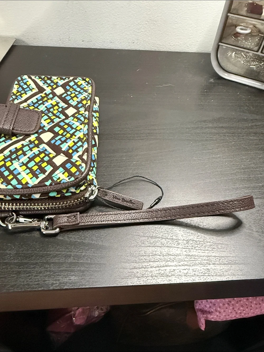 Vera Bradley RFID Georgia Wristlet Wallet Like New